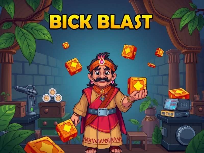 Block Blast strategy showing two-line setup