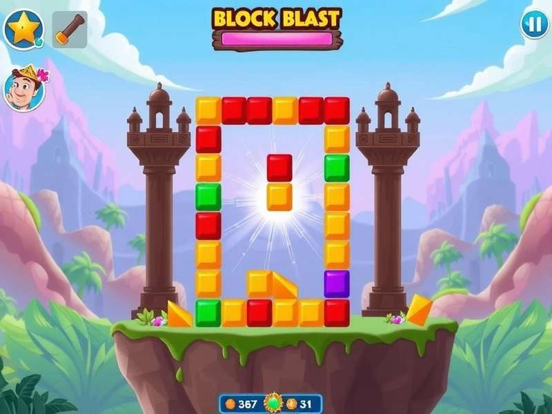 Block Blast with Hindi language support