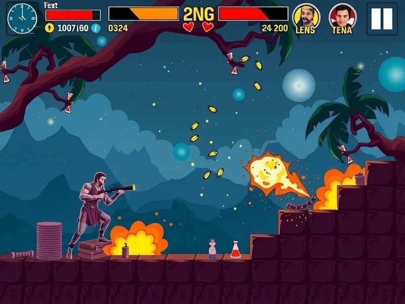 Audio waveform visualization of the Block Blast game over sound effect