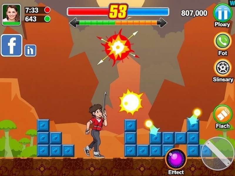 Block Blast game interface showing colorful blocks on a grid