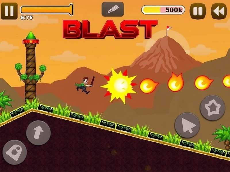 Block Blast game on PC with colorful blocks