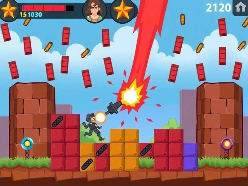 Block Blast Google Extension interface showing gameplay features