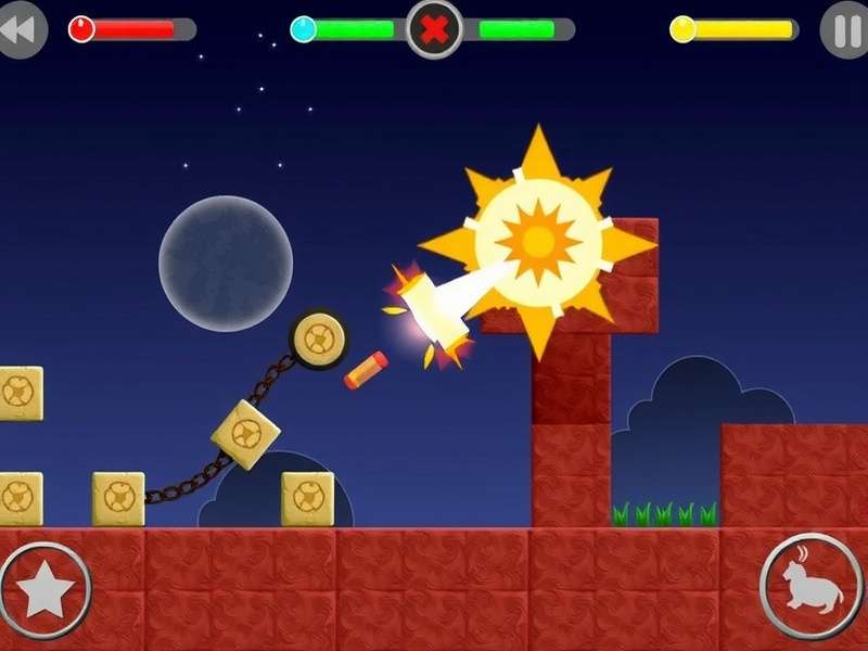 Block Blast Gameplay on PC with vibrant colored blocks