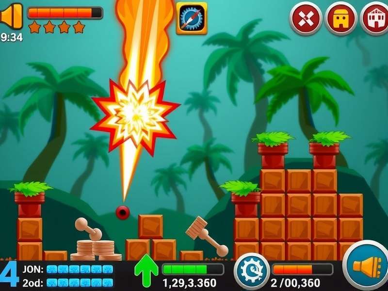 Block Blast Gameplay Screenshot showing colorful blocks