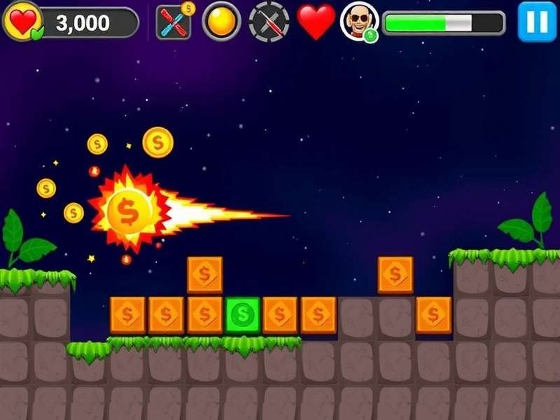 Block Blast Game Earning Dashboard showing real money statistics