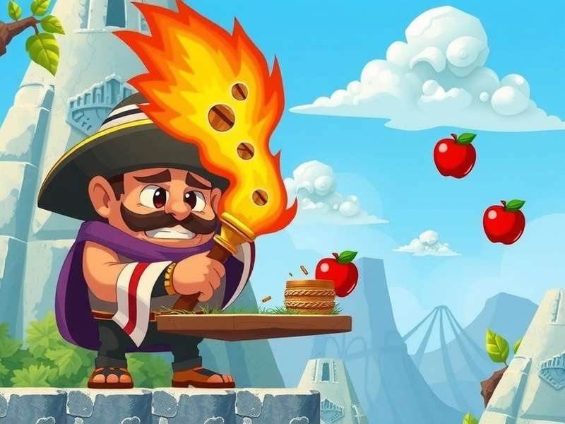 Block Blast gameplay on iPhone screen showing colorful blocks