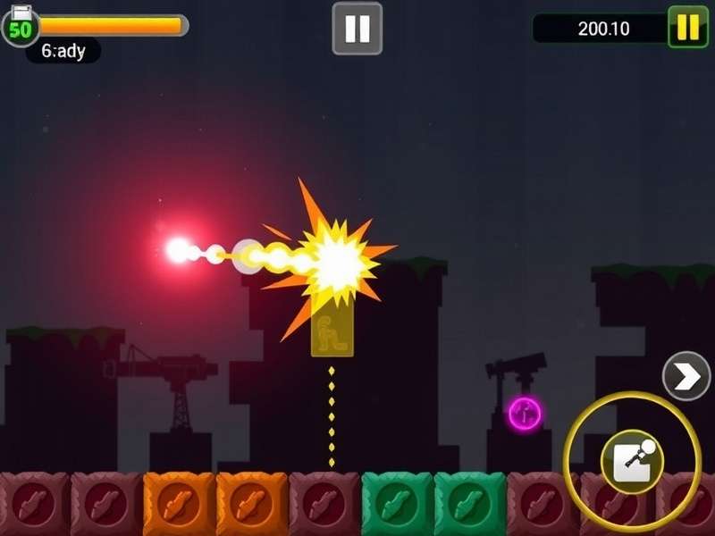 Block Blast gameplay interface on a mobile device showing colorful puzzle blocks