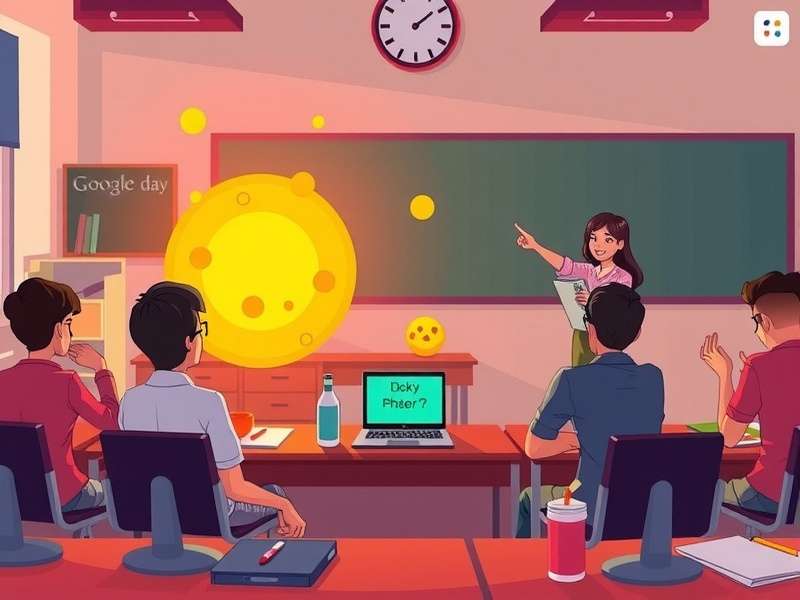 Students using Block Blast game on tablets in classroom setting