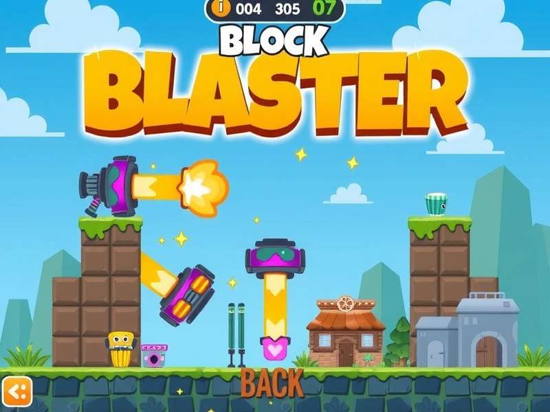 Strategic view of a Block Blast game board with colorful blocks