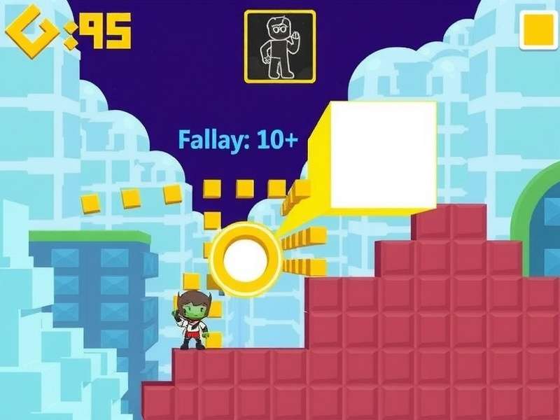 Close-up of a hand holding a phone playing Block Blast