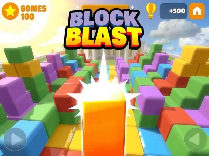 Diagram showing the Foresight Stack strategy for Block Blast endgame