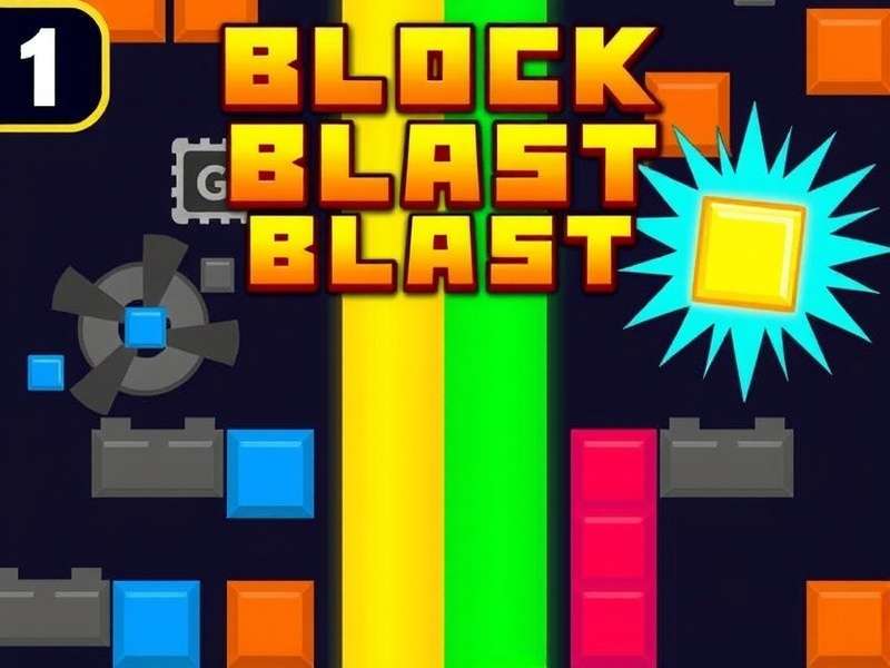 Block Blast Gameplay Screen on Mobile Device