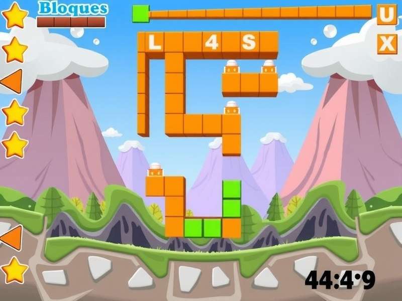 A visual guide showing advanced block placement strategies in Block Blast game