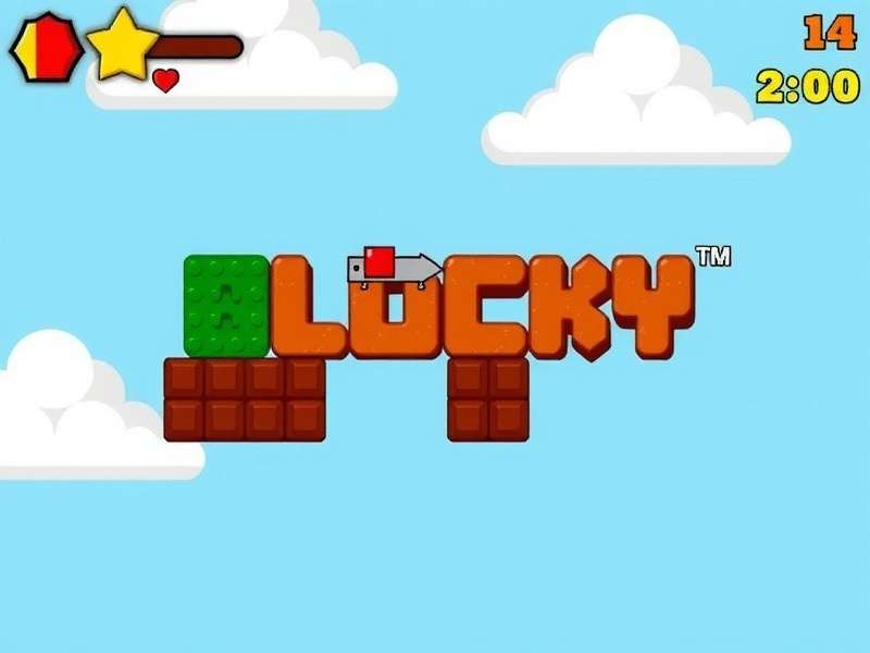 Block Blast Gameplay Screen showing colorful blocks