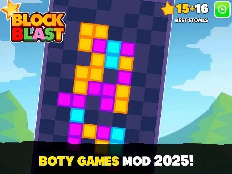 Block Blast Mod Apk Download Interface 2025