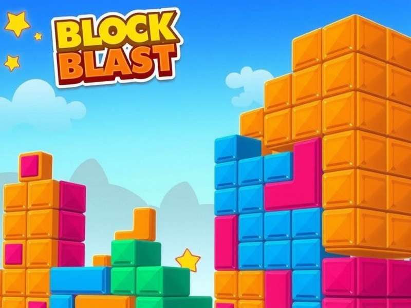 Block Blast Gameplay on a smartphone screen