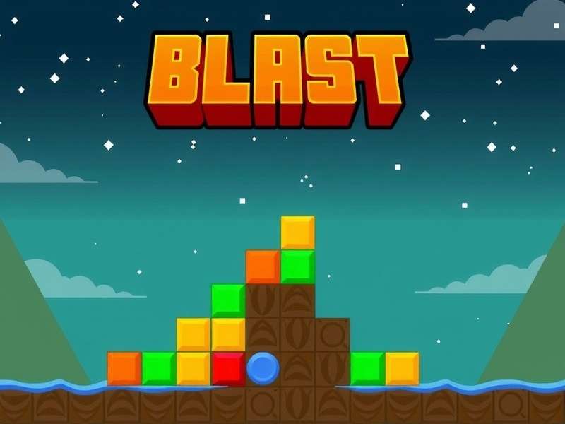 A smartphone and a laptop displaying the Block Blast game interface side by side, illustrating cross-device play.