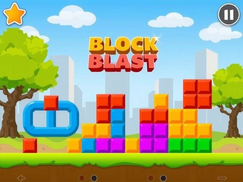 Block Blast game being played on iPhone and Android devices