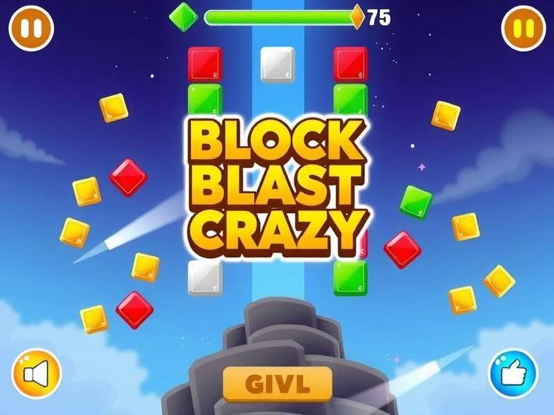 Block Blast Game Crazy – epic puzzle gameplay screenshot showing colourful blocks and strategic board layout