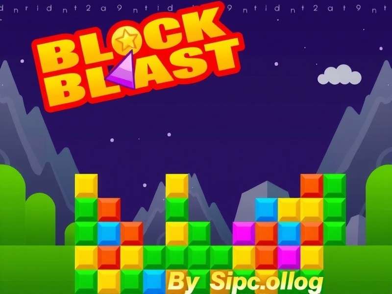 Block Blast Game Free Online Play – gameplay screenshot showing colorful blocks on grid