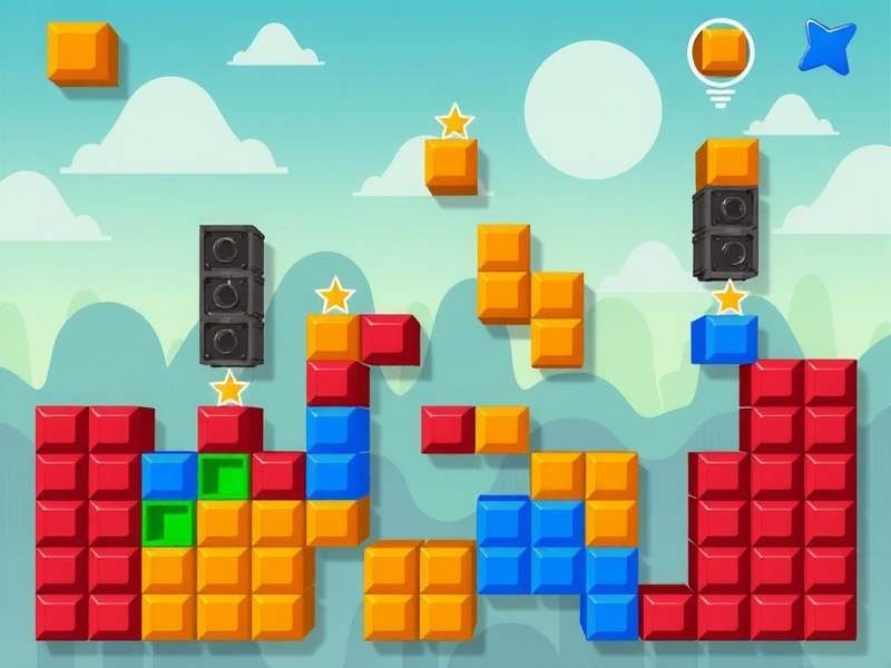 Block Blast Game Appropriate gameplay screenshot showing colourful blocks and Indian festive theme