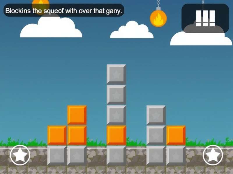 Block Blast gameplay showing colorful blocks on a grid with drag-and-drop mechanics