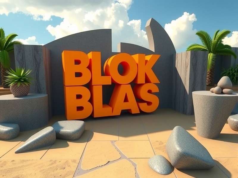 Blok Blas gameplay screenshot showing colorful block puzzles with Indian-themed background
